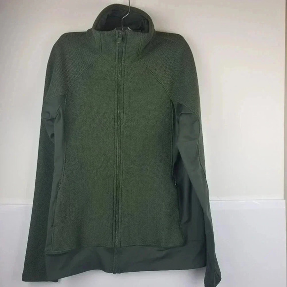 Under Armour Cold Gear Infrared Green Zip Jacket Women's Size Medium - Picture 2 of 10